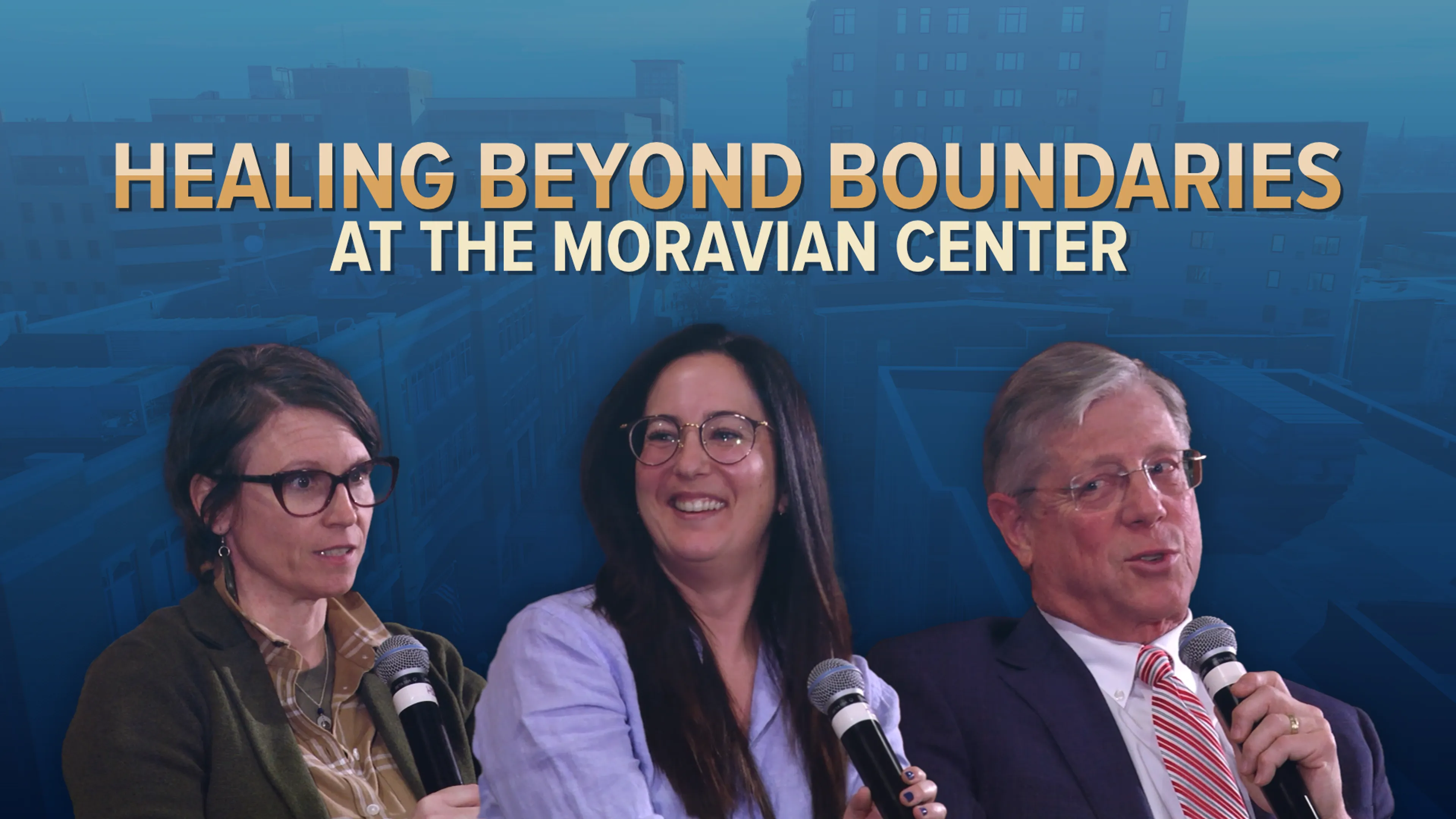 Healing Beyond Boundaries at the Moravian Center poster
